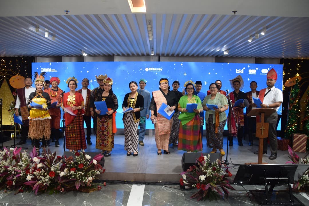 Rayakan Kebersamaan dan Harmoni, IDSurvey Gelar Ibadah dan Perayaan Natal 2024